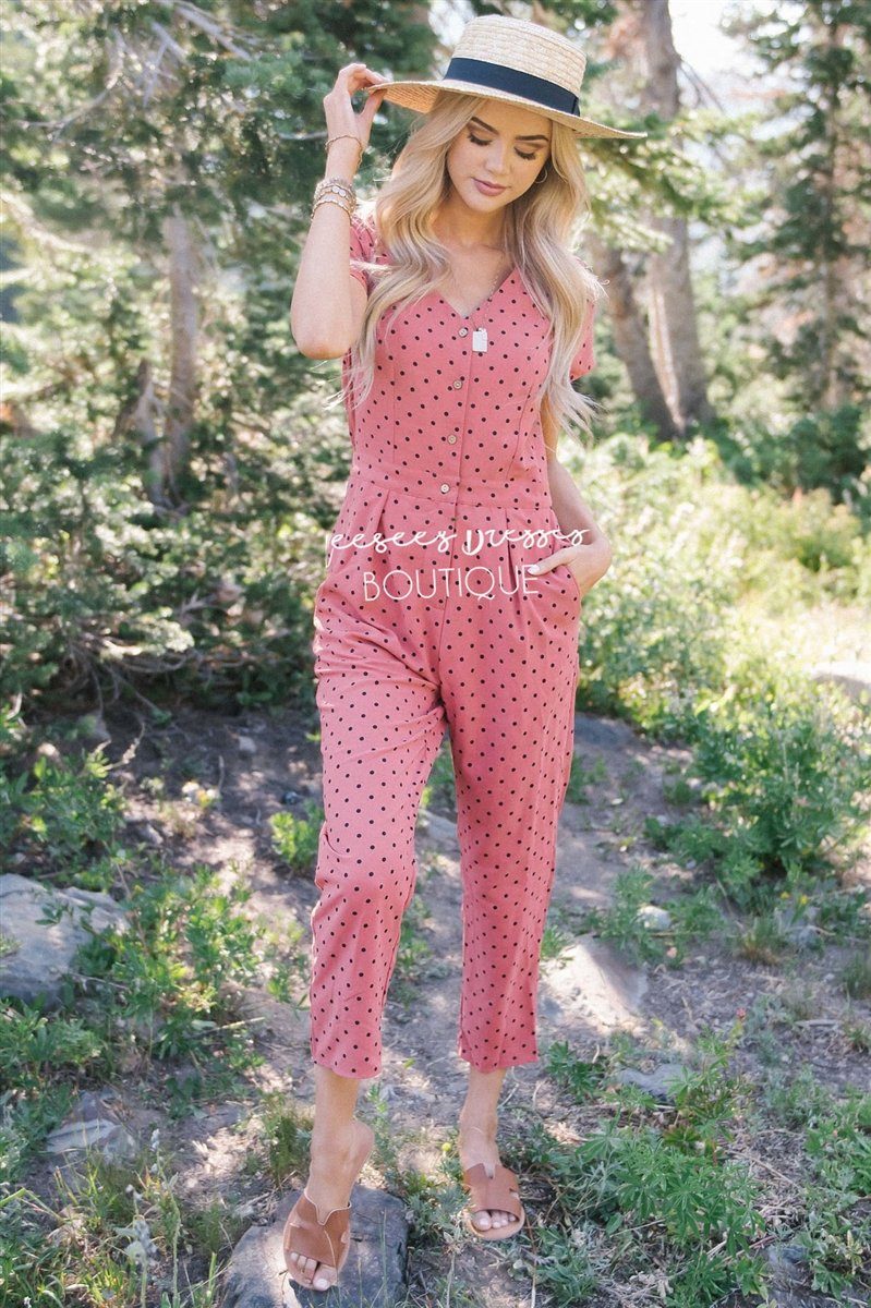 The Mimi Polka Dot Jumpsuit