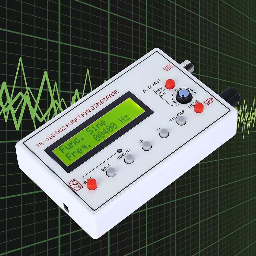 Fg??100 Dds Function Generator Sine Frequency 1hz??500khz Counter Signal Source Generator Meter