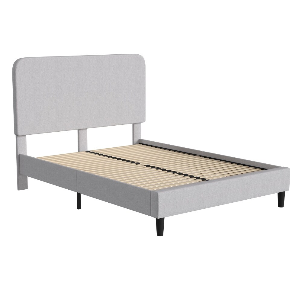 Platform Bed with Headboard   No Foundation Needed