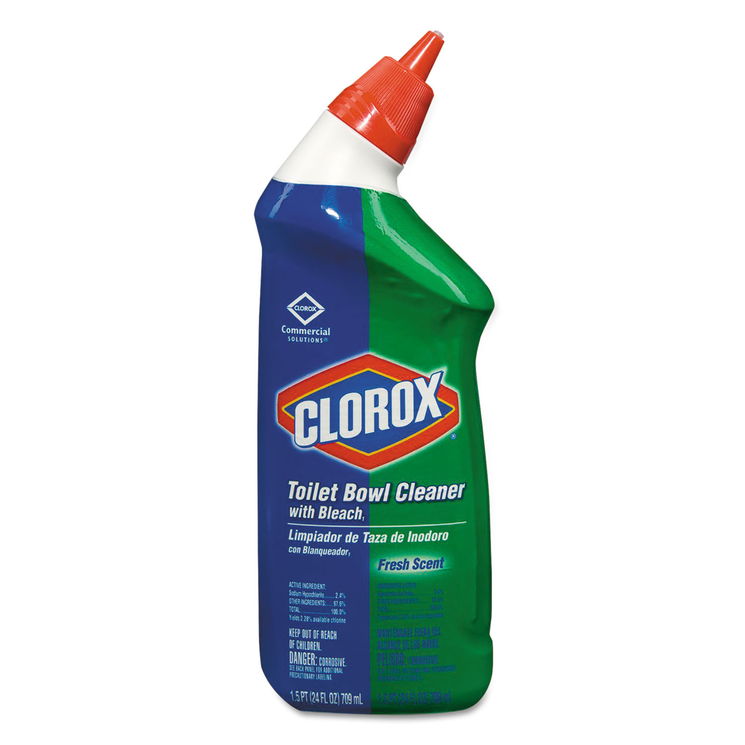 Toilet Bowl Cleaner with Bleach by Cloroxandreg; CLO00031EA