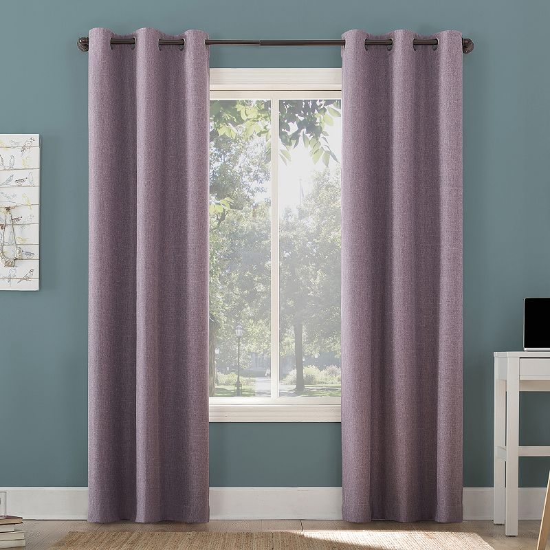 Sun Zero Generation Miles 100% Blackout Grommet Window Curtain