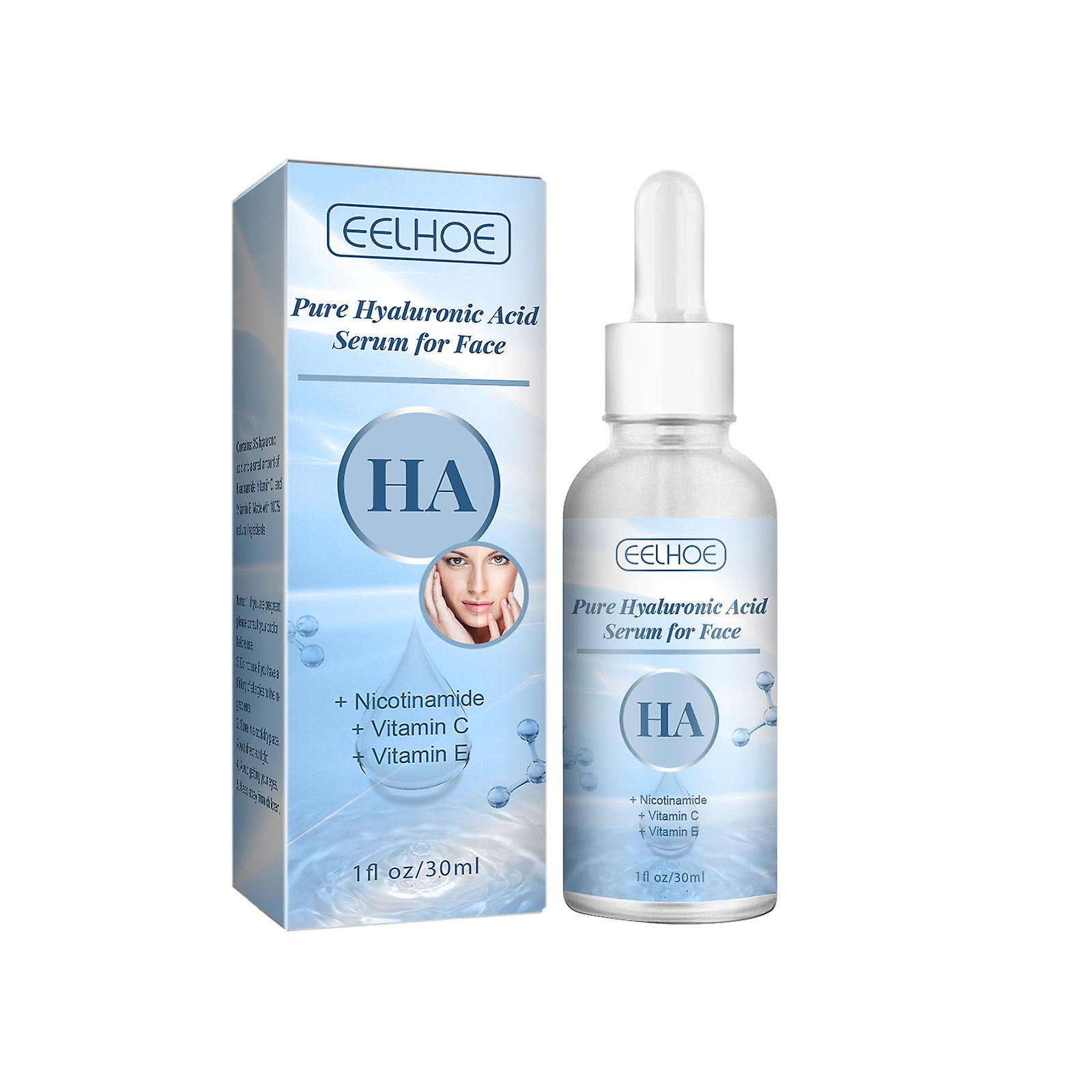 Hyaluronic Acid Serum Anti-aging Facial Hydration Moisturizing Moisturizing Pore Shrinking Water And Light Serum