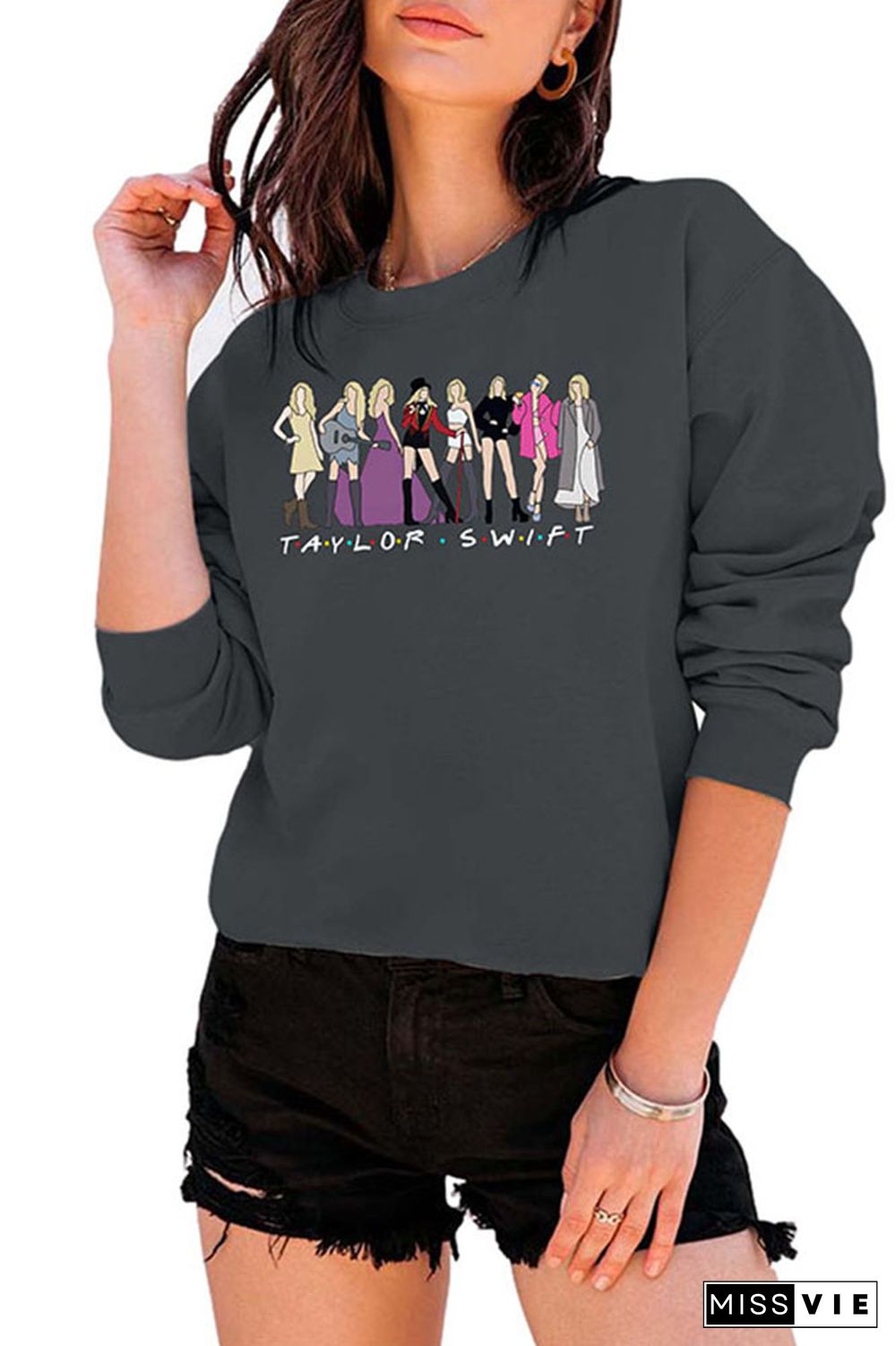 Taylor Eras Classic Crew Sweatshirt Wholesale