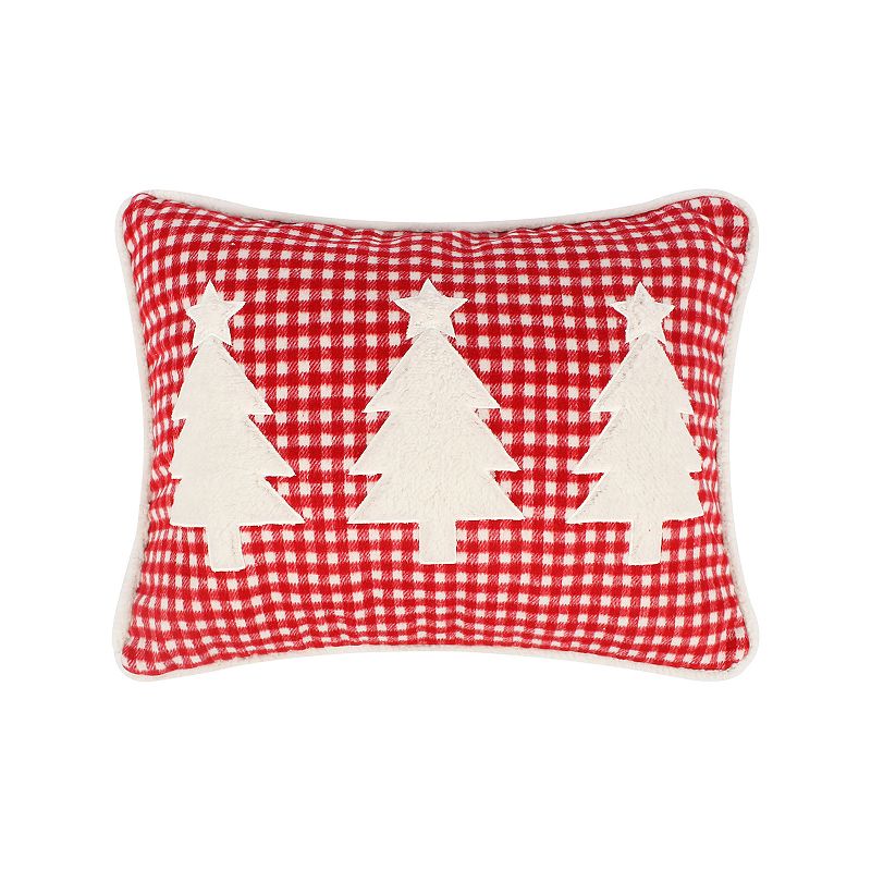 Levtex Home Joulset Tree Appliques Rectangular Throw Pillow