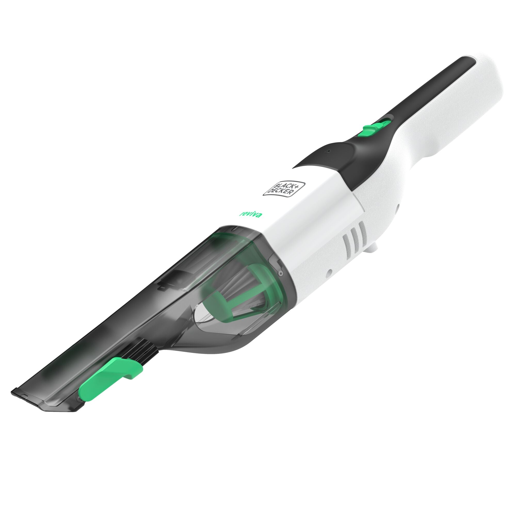 reviva™ 8V MAX* Cordless Hand Vacuum with Charger, Filter and Brush Crevice Tool