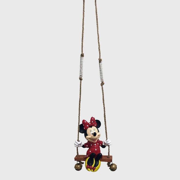 Minnie Mouse Swing n ring Resin stone Statue