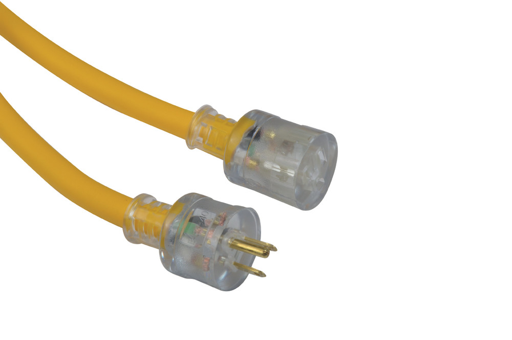 Southwire Polar/Solar Extension Cord 10/3 SJEOOW Yellow LE 100and#8242;