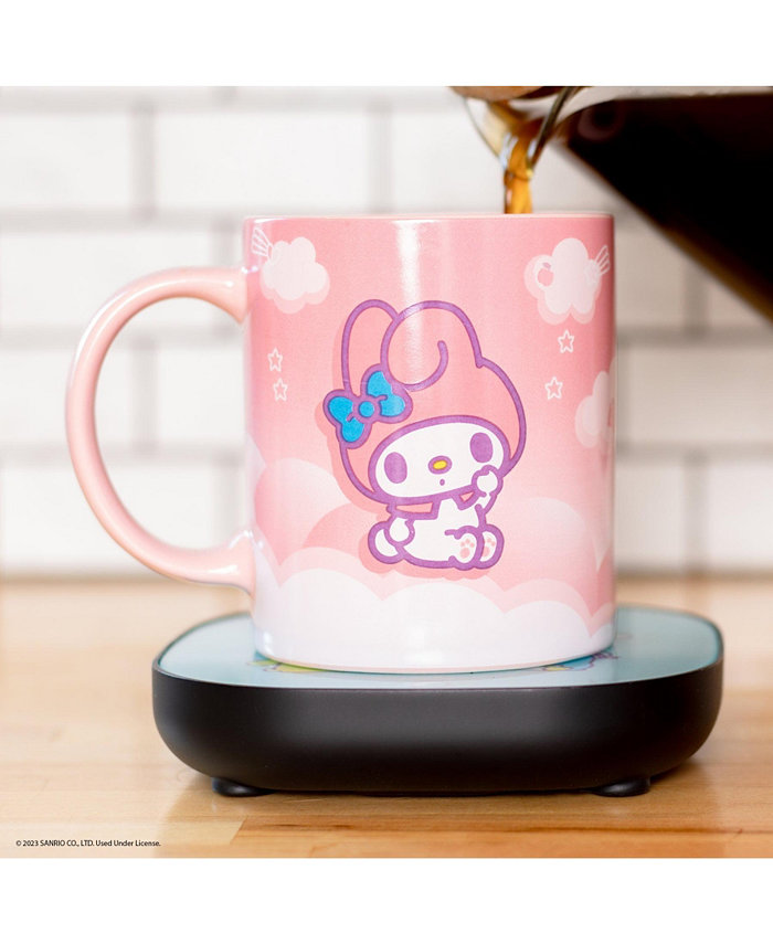 Uncanny Brands My Melody Coffee Mug with Electric Mug Warmer - Keeps Your Favorite Beverage Warm - Auto Shut On Off