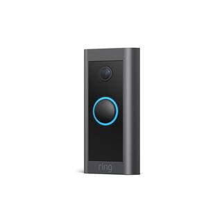 Ring Wired Video Doorbell with Stick Up Cam Battery Black B0C59FP6LQ