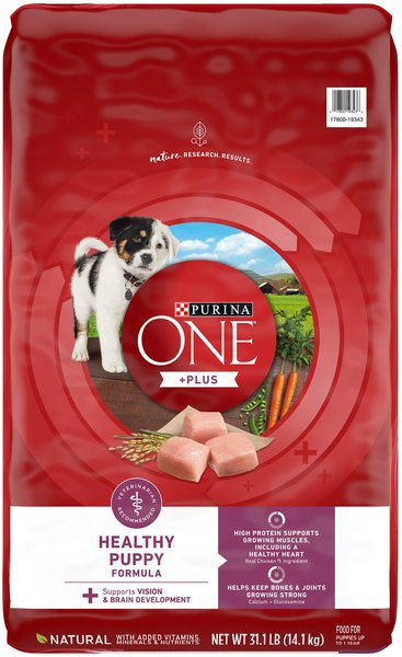 Purina ONE +Plus High Protein Healthy Puppy Formula Dry Puppy Food