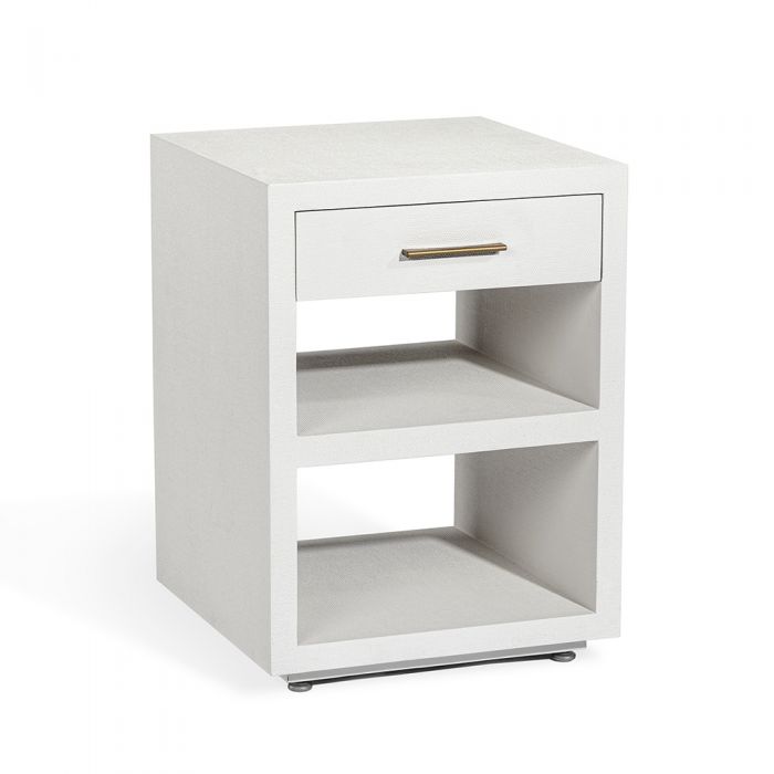 Livia Small Bedside Chest in White