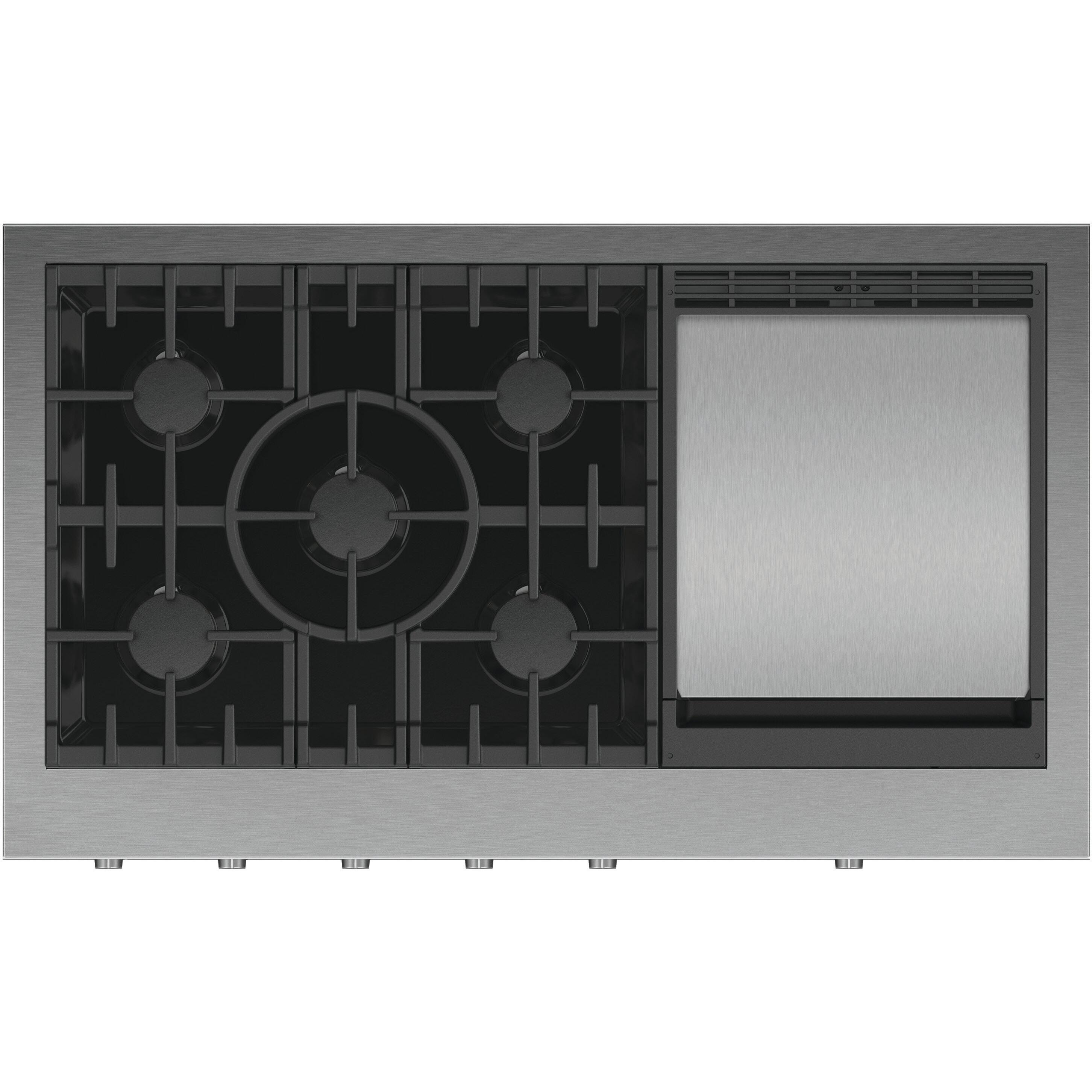 Fisher & Paykel 48-inch Gas Rangetop with Griddle CPV3-485GD-N