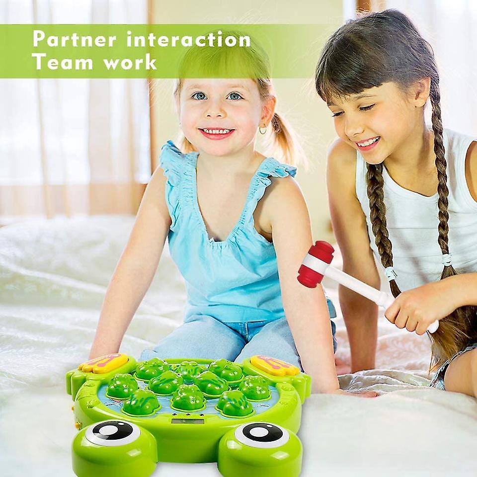 Interactive Whack A Frog Fun Toy