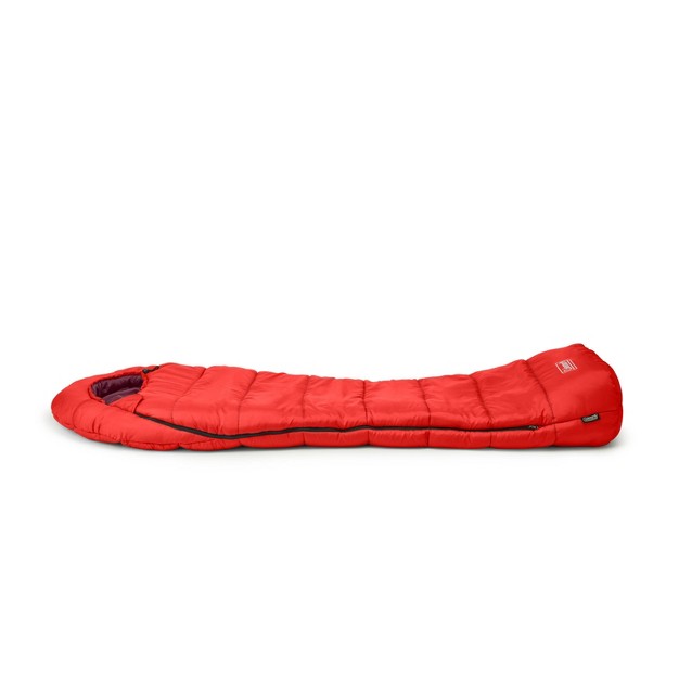 Coleman Tidelands 40 Degree Mummy Sleeping Bag Red