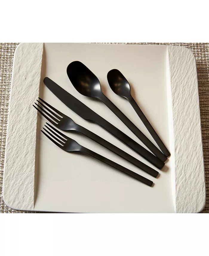 Villeroy and Boch Manufacture Rock Flatware 5 Piece Place Setting