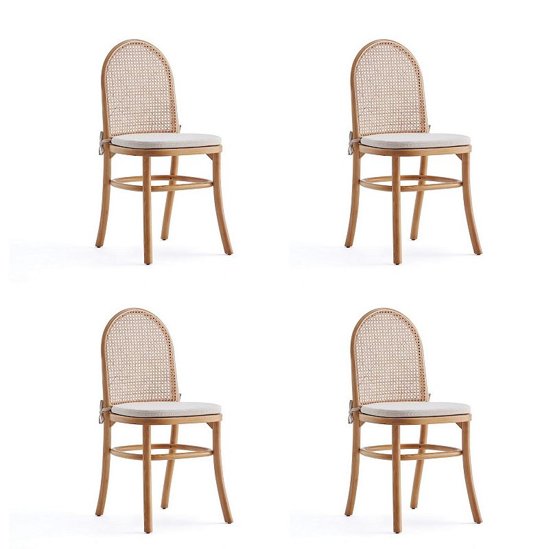 MANHATTAN COMFORT Paragon Dining Chair 4-piece Set