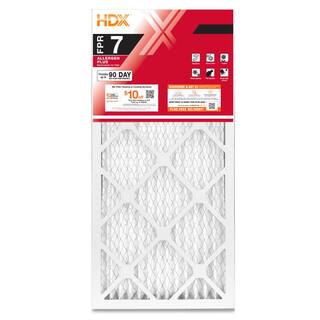 HDX 10 in. x 24 in. x 1 in. Allergen Plus Pleated Air Filter FPR 7 HDX1P7-011024