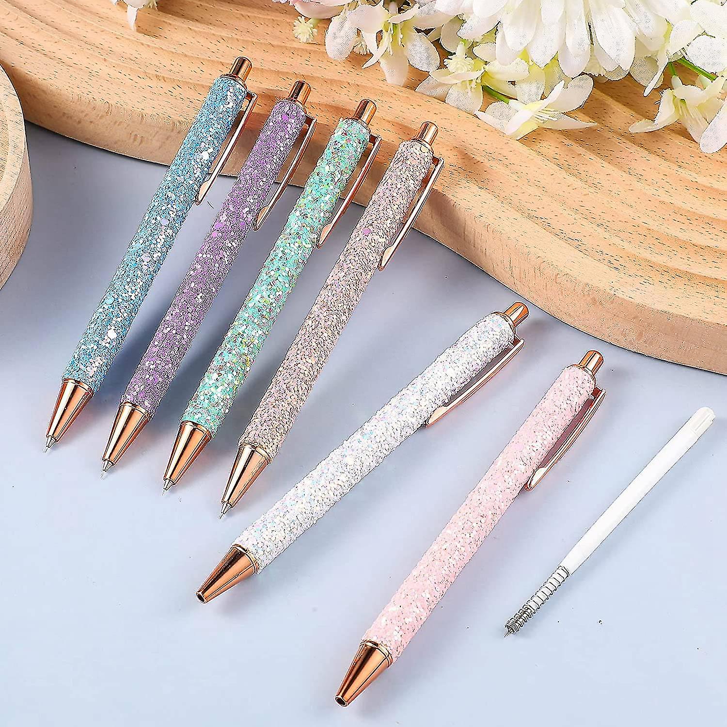 6pcs Air Release Pen Pin Pen Weeding Tool Retractable Precision Pin Pen For Removing Bubbles On Car