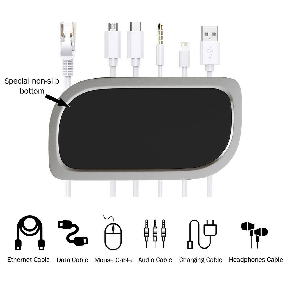 Desktop Cable Organizer with Non-Slip Base NNGSR110