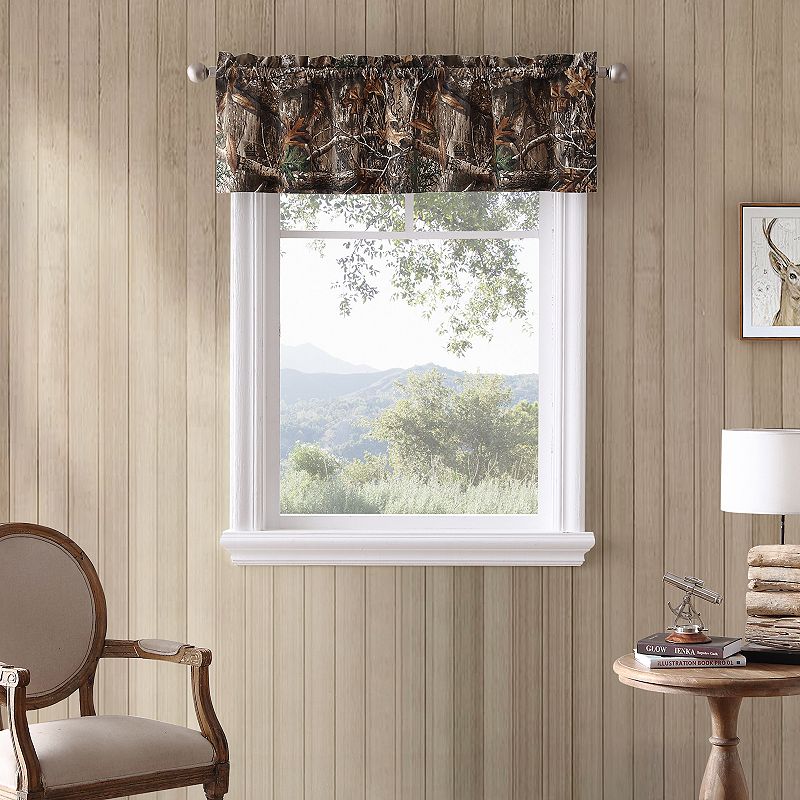 Realtree Edge Camouflage Window Valance