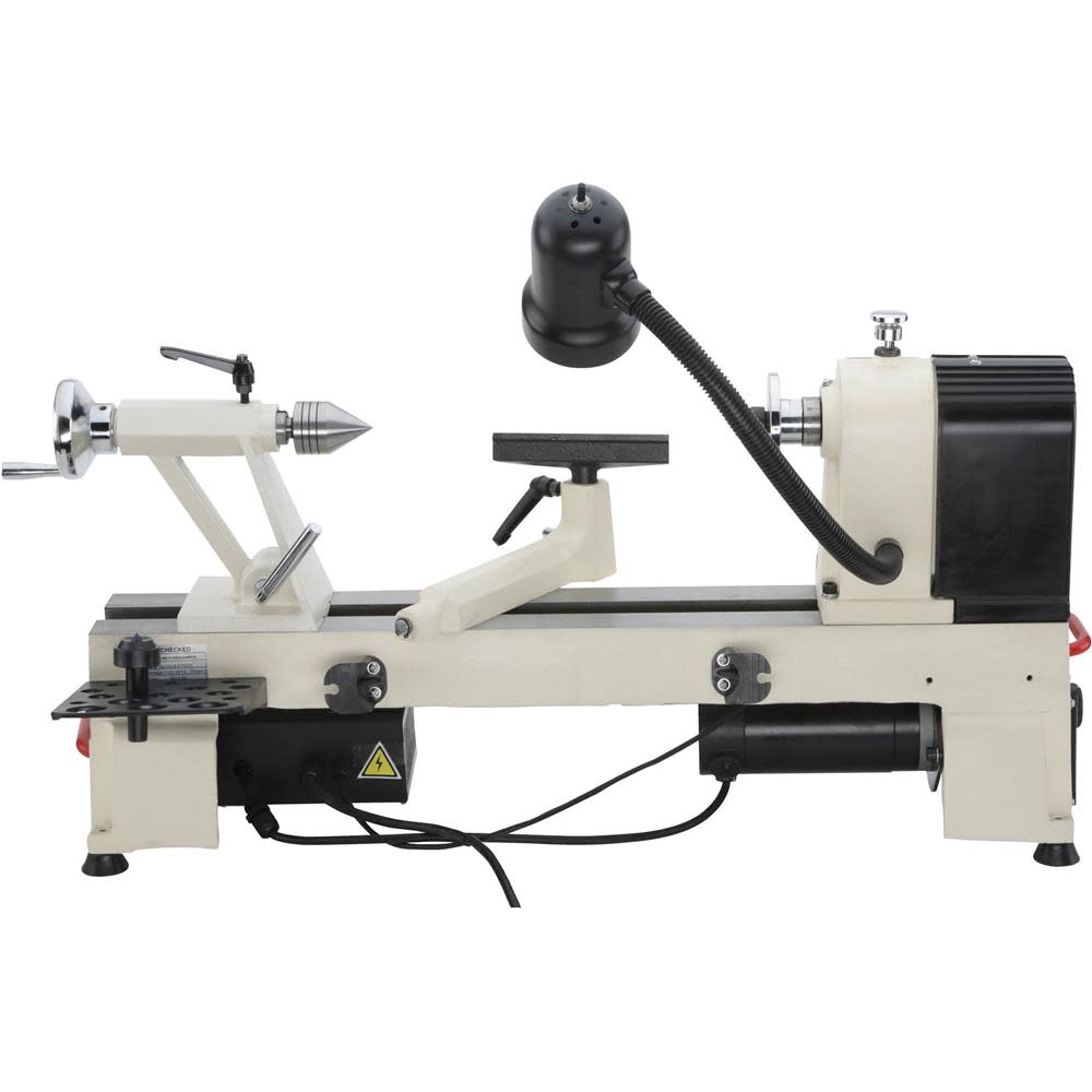 Shop Fox 12 x 15 Benchtop Wood Lathe 110V 3/4HP 1 Phase ;