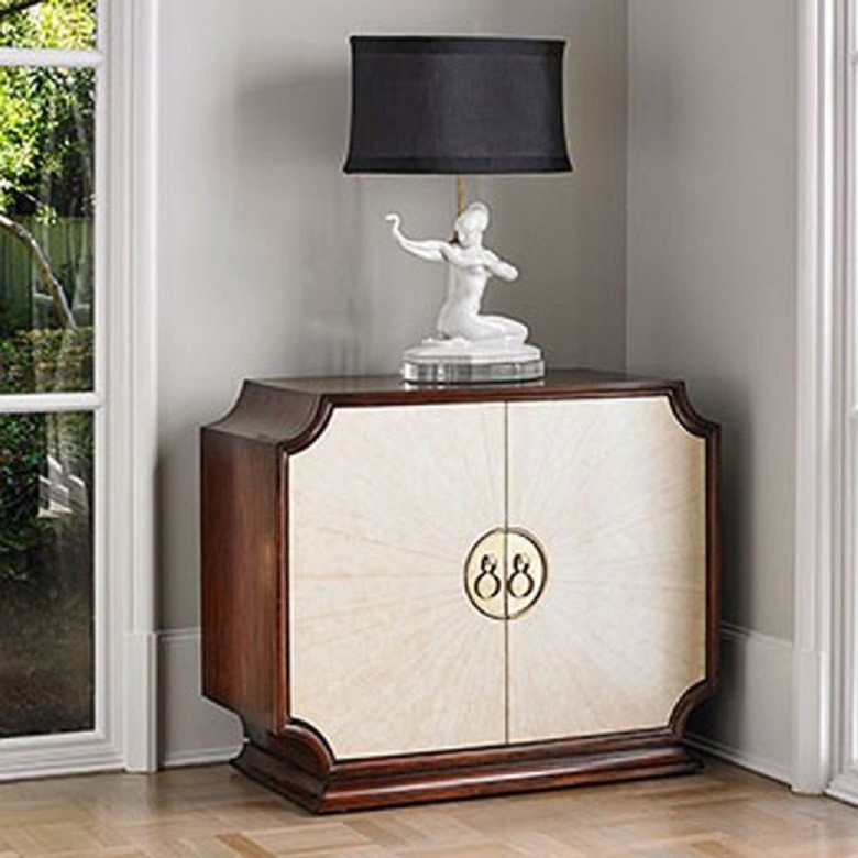 Ambella Home Collection Coco Cabinet   Traditional   Accent Chests And Cabinets   by GreatFurnitureDeal  Houzz