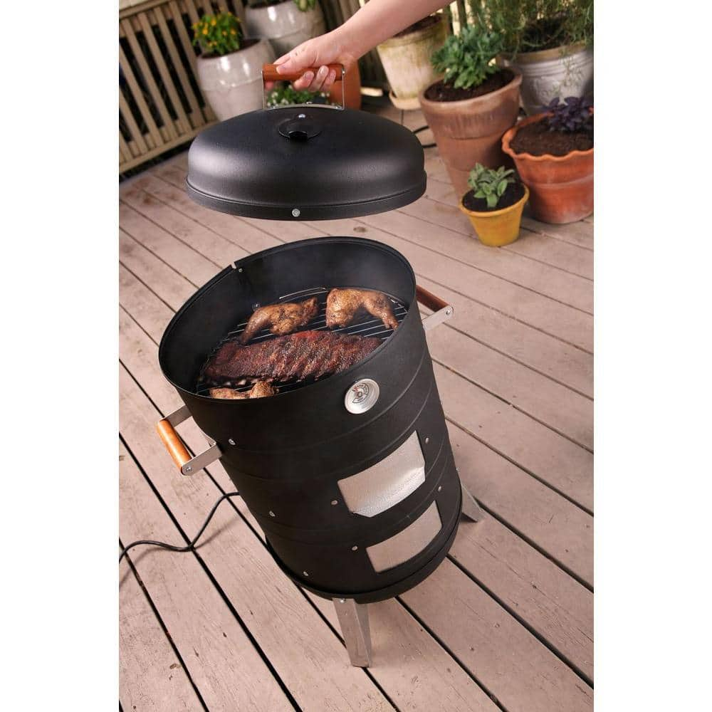 Americana 2-in-1 Electric Water Smoker Grill 5030U4.181