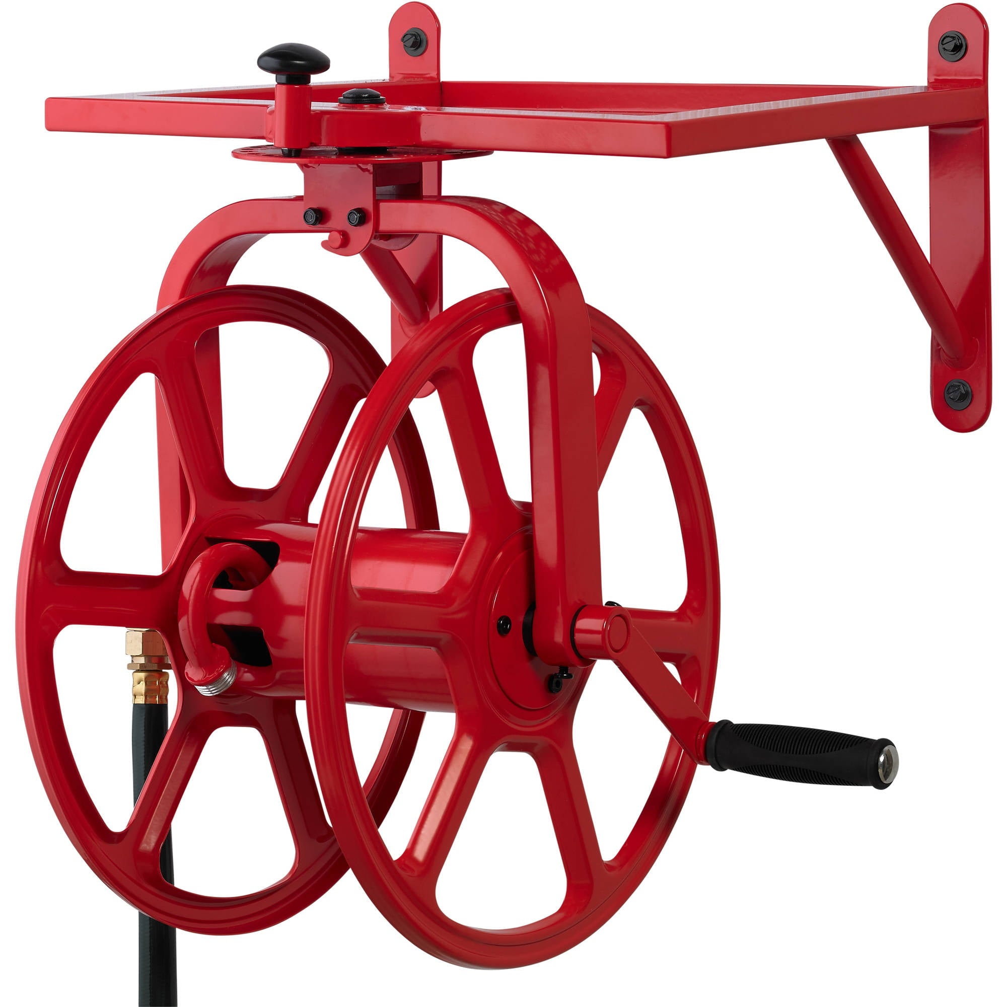 Liberty Garden Revolution Multi Directional Hose Reel， Steel