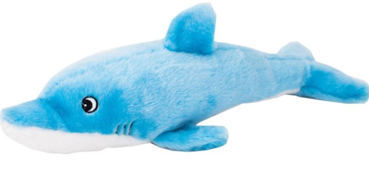 Zippy Paws Jigglerz Dolphin Plush Dog Toy