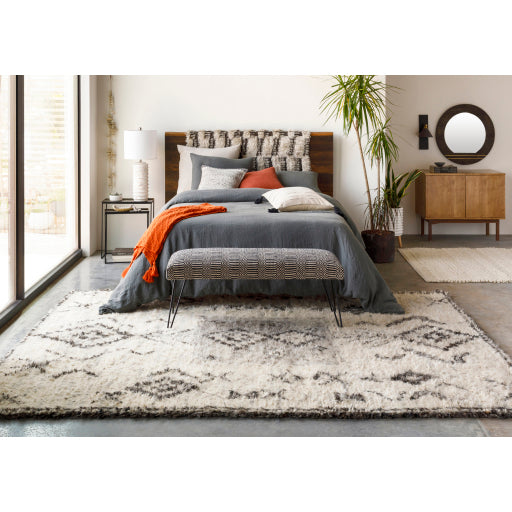 Sahara Wool Charcoal Rug