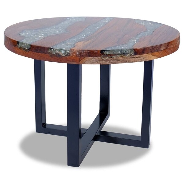 Coffee Table Teak Resin 23.6