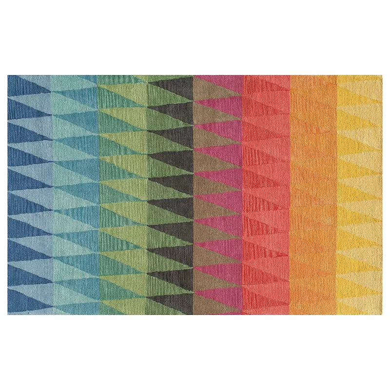 Momeni Delhi Triangle Geometric Wool Rug