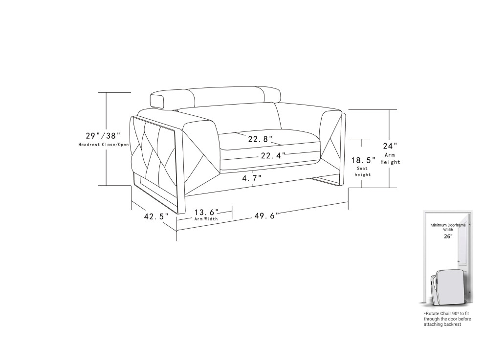 Trento Genuine Italian Leather Modern 3 Piece Set   Contemporary   Living Room Furniture Sets   by Luxuriant Furniture  Houzz