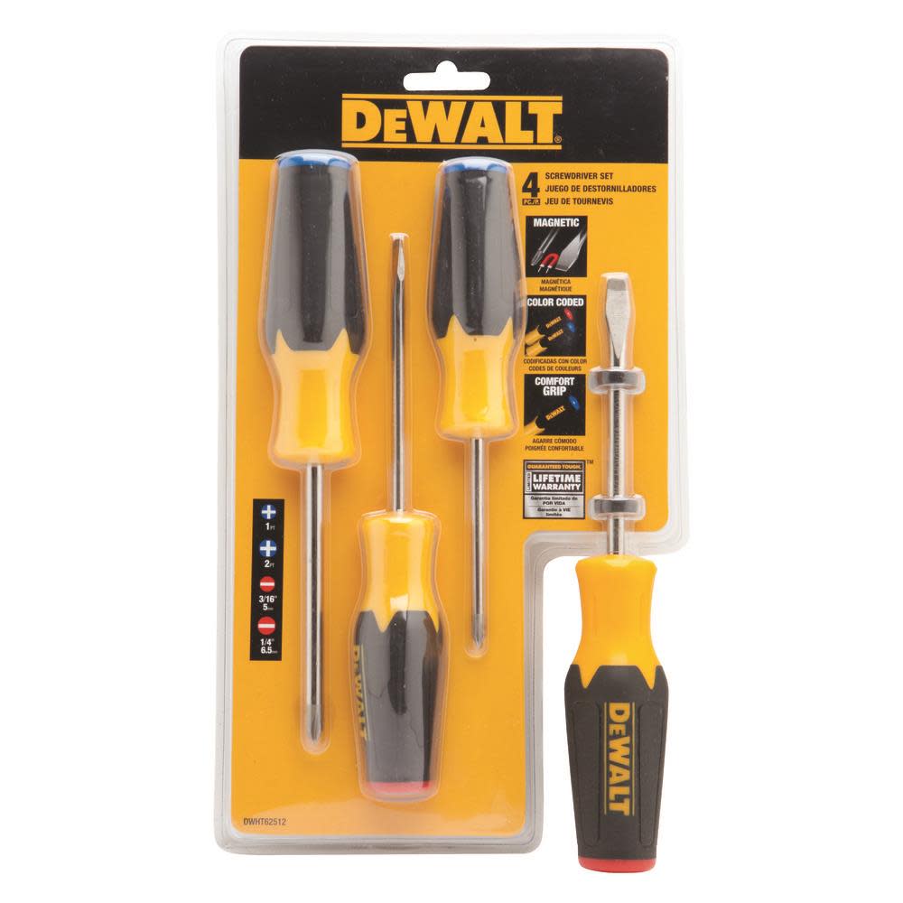 4 Piece Screwdriver Set ;