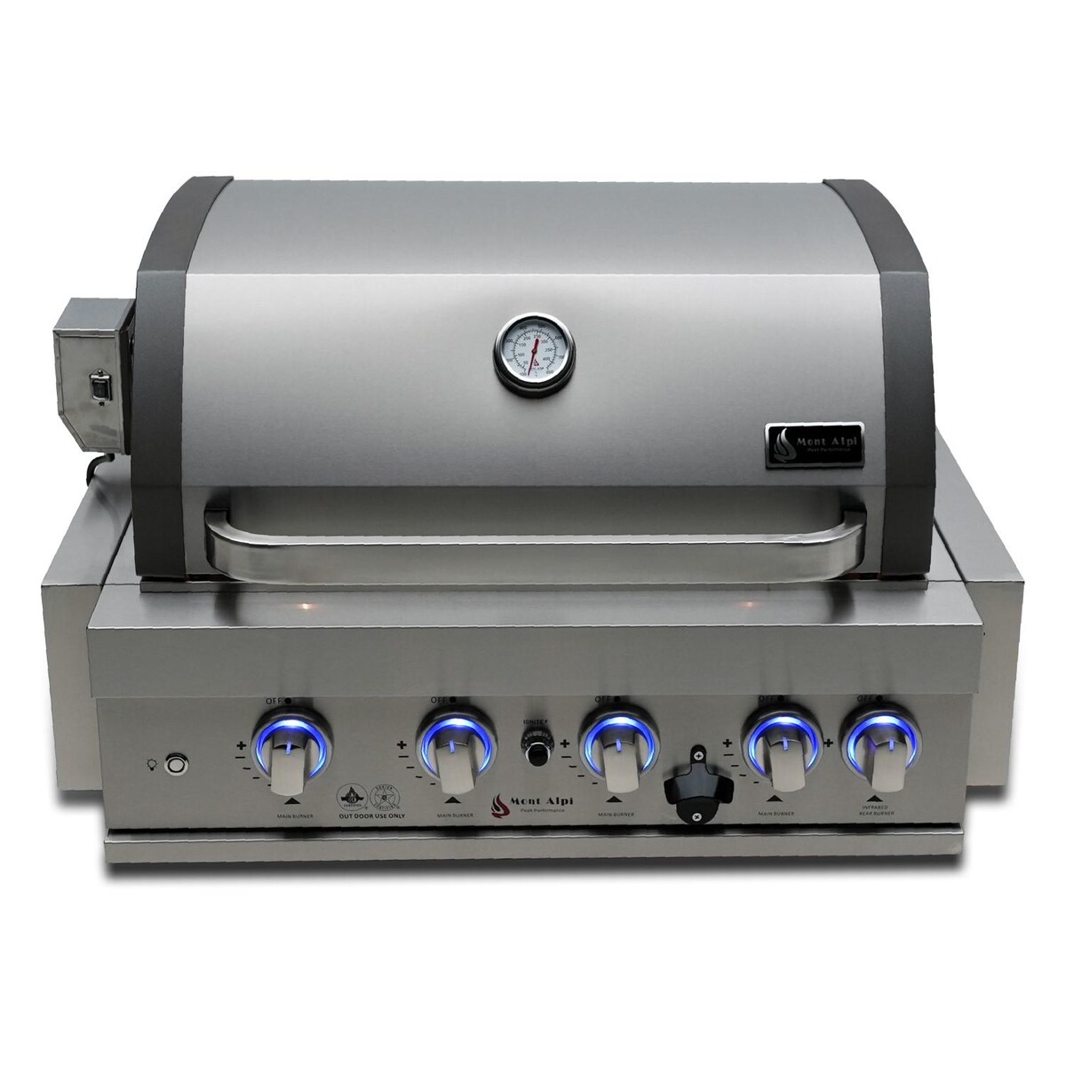 Mont Alpi 400 32-Inch Built-In Propane Gas Grill