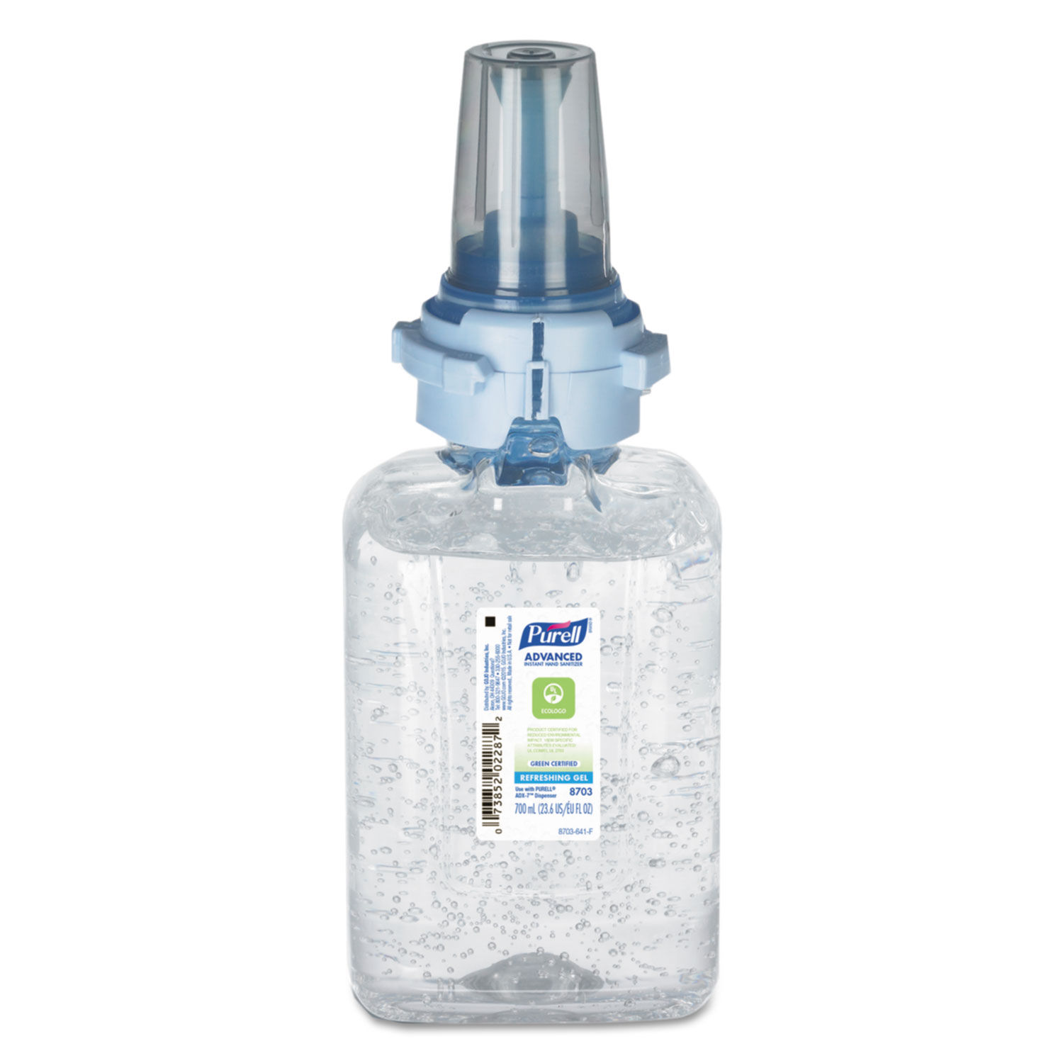 Advanced Hand Sanitizer Green Certified Gel Refill by PURELLandreg; GOJ870304CT