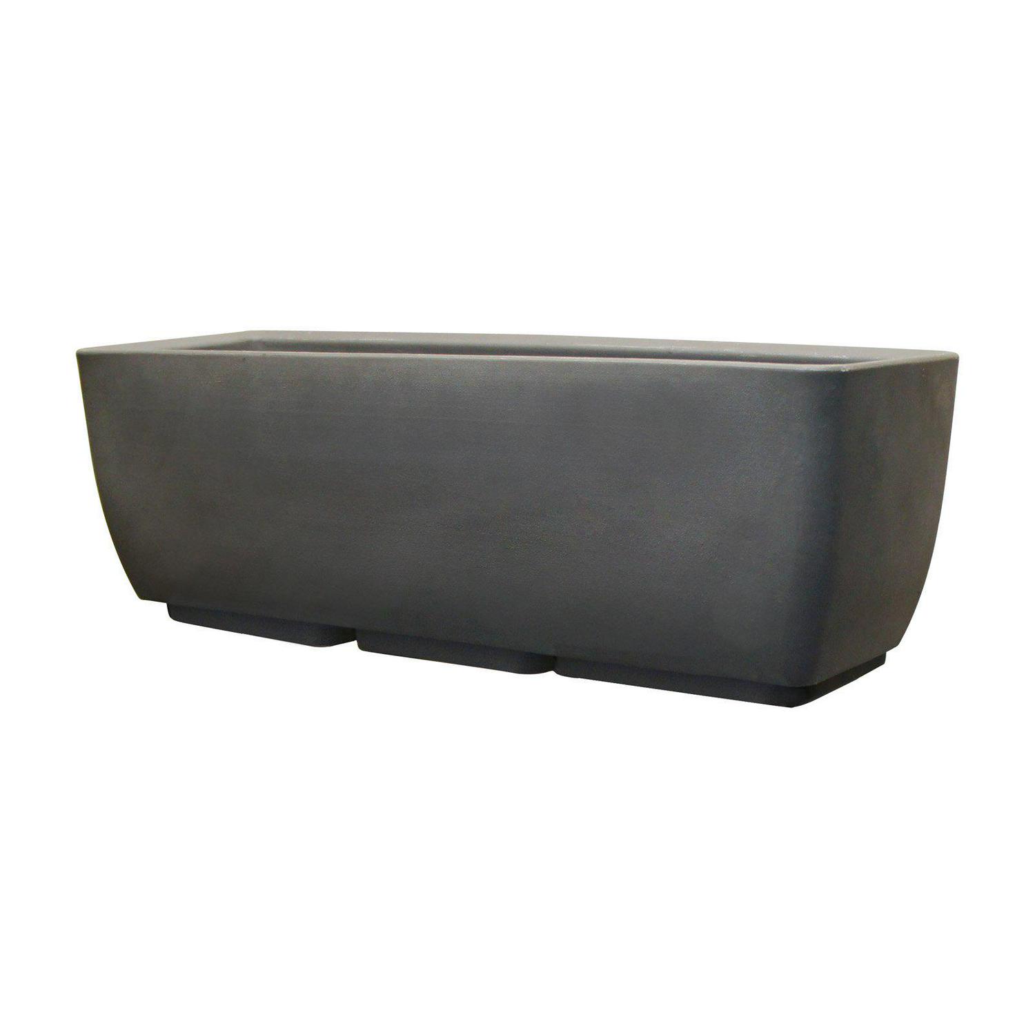 RTS Companies 5603-000100-7981 Urban Planter 36 in.x15 in.  Graphite