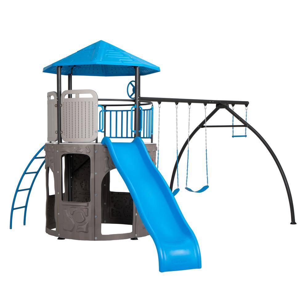 Lifetime Adventure Tower Deluxe Swing Set 90918