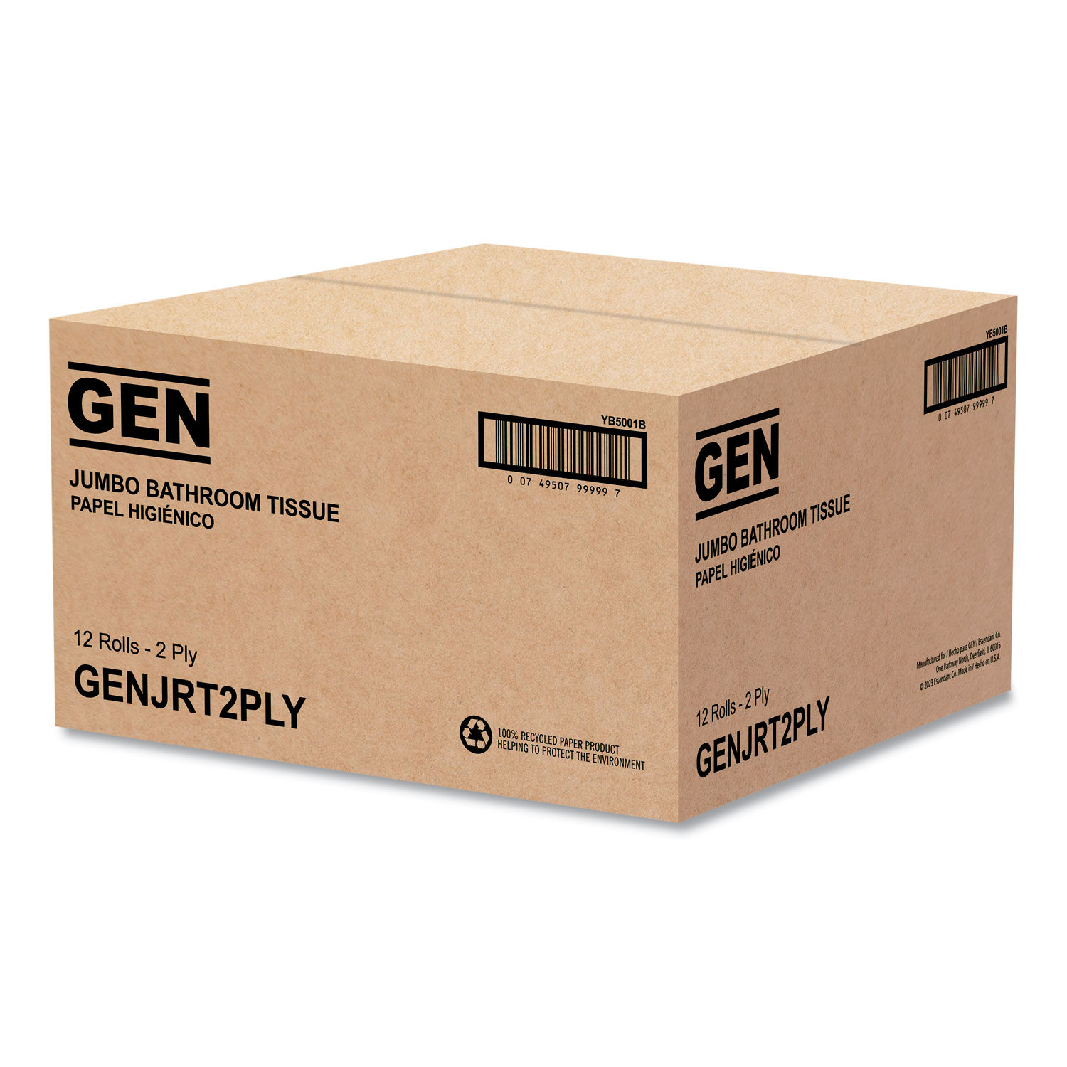 Jumbo Bath Tissue by GEN GENJRT2PLY