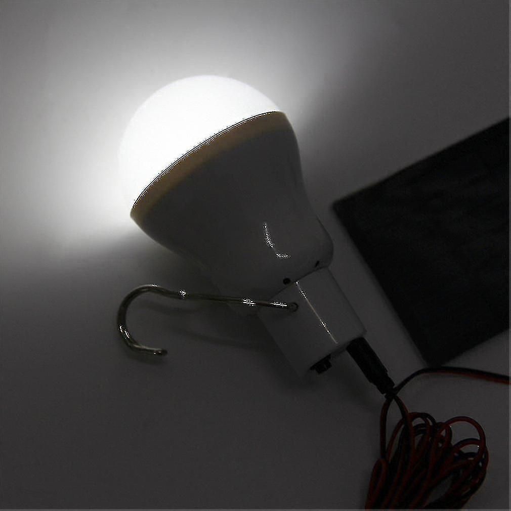 Portable Solar Power Led Bulb Lamp Outdoor Lighting Camp Tent Fishing Light