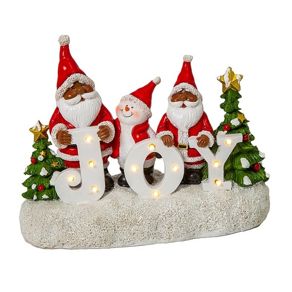 Santa and Snowman Tabletop Sign