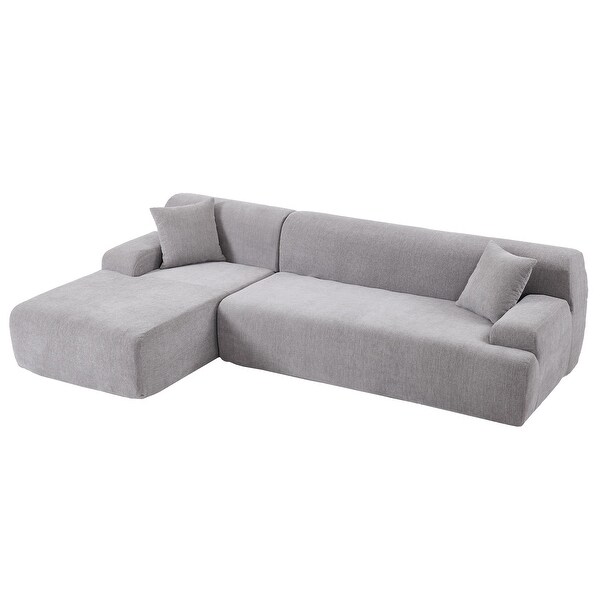 Modern Large LShape Modular Sectional Sofa for Living Room