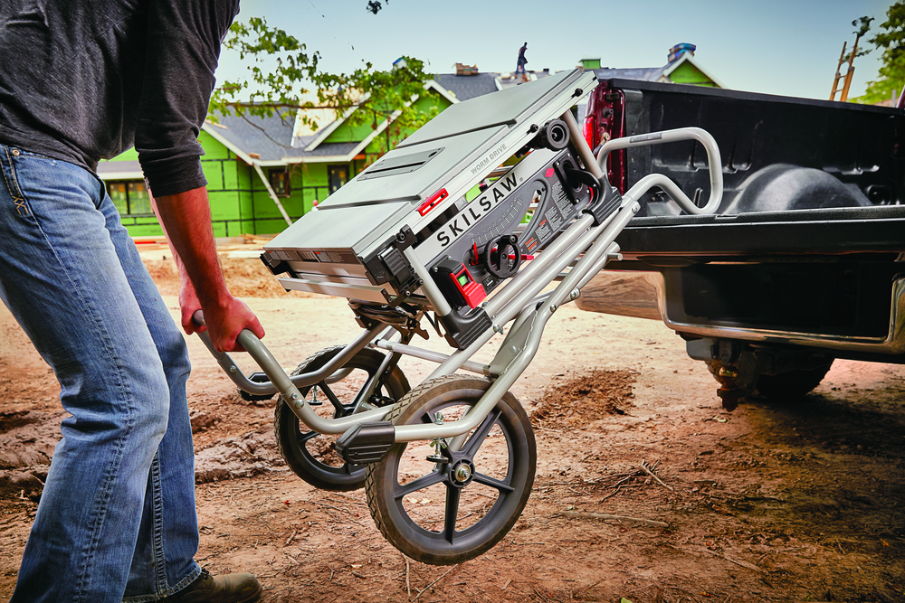 Skilsaw Table Saw 10 Heavy Duty Worm Drive with Stand ;