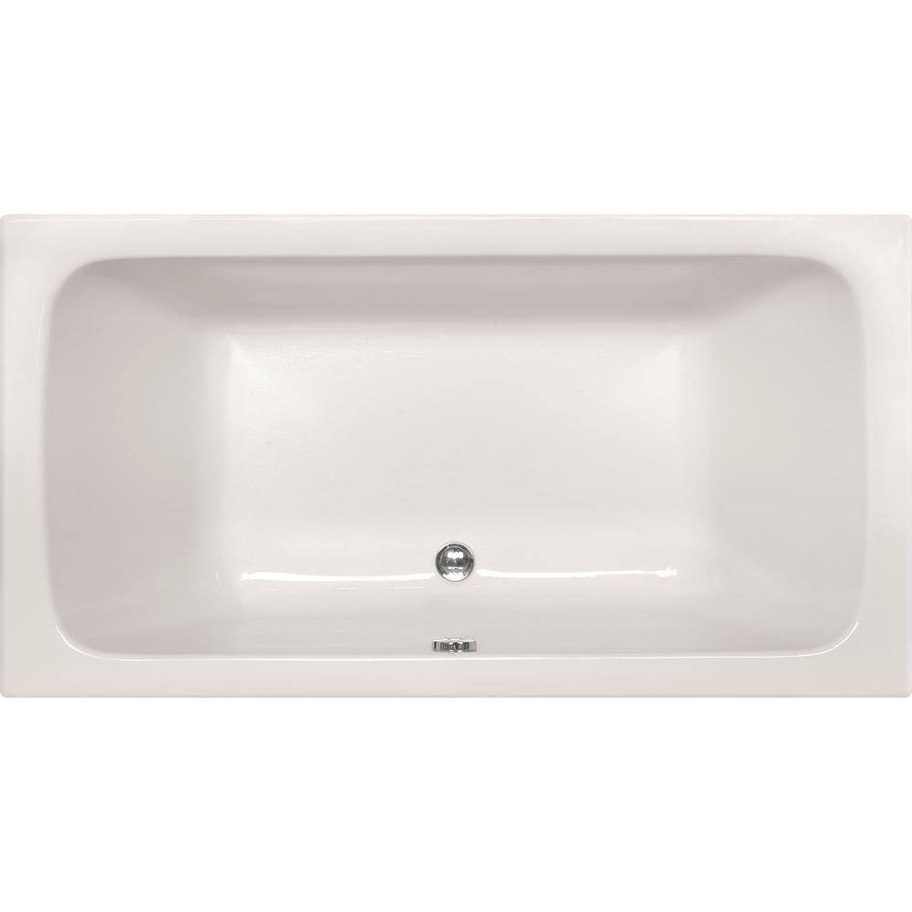 Hydro Systems Kira 60 in. x 32 in. Rectangular Drop-in Bathtub in White KIR6032ATO-WHI