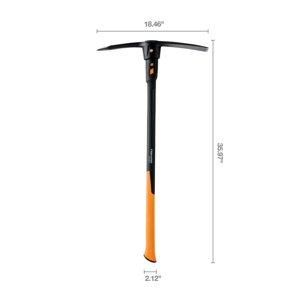 Fiskars IsoCore 5 lbs. Forged Steel Pick with 36 in. Fiberglass Core Handle 751210-1002