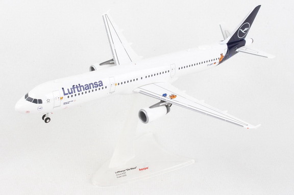 Herpa Lufthansa A321 1/200 Die Maus  HE559959