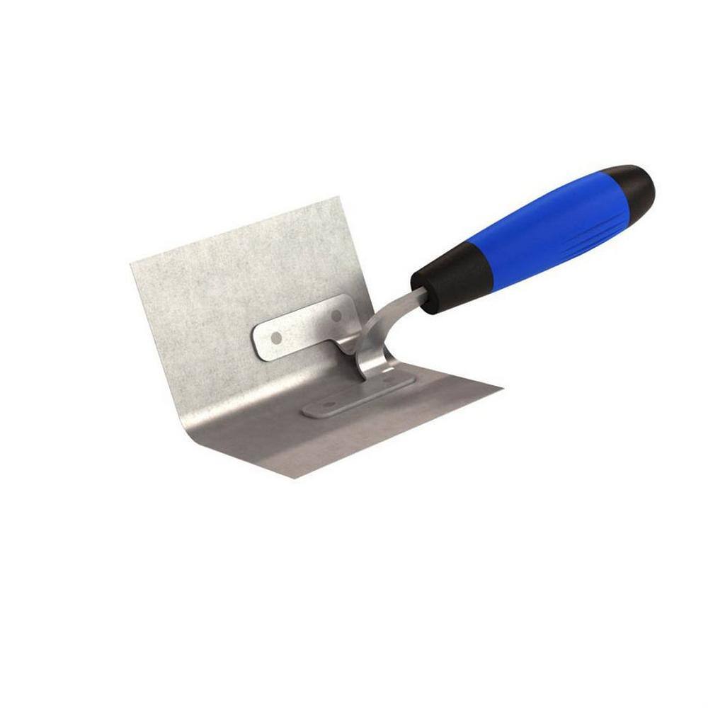 Bon Tool Bullnose Rounded Inside Corner 5 in. x 3-12 in. Finishing Trowel with Comfort Grip Handle 85-362