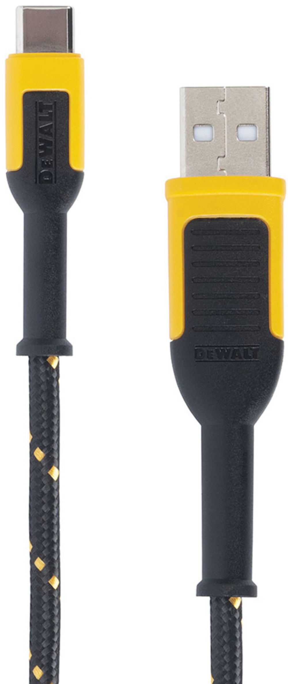 DEWALT Phone Charger USB-A to USB-C Reinforced Braided Cable 4' 131 1361 DW2 from DEWALT