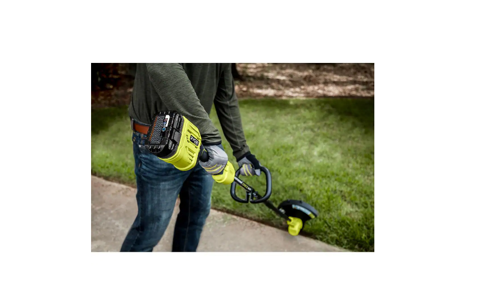 RYOBI P20121VNM ONE+ HP 18V Brushless Cordless Battery String Trimmer and Leaf Blower Combo Kit with 4.0 Ah Battery and Charger