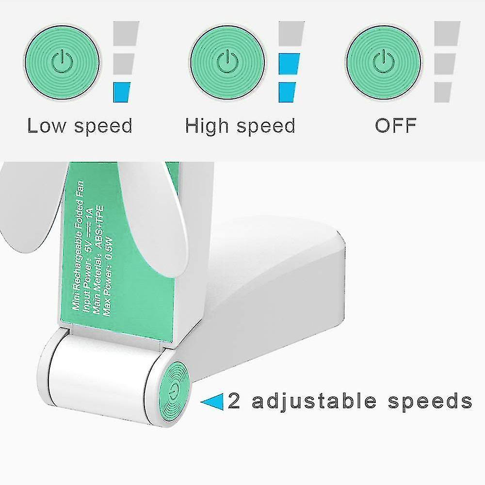 Handheld Fan Rechargeable Usb Personal Mini Fan 1200mah